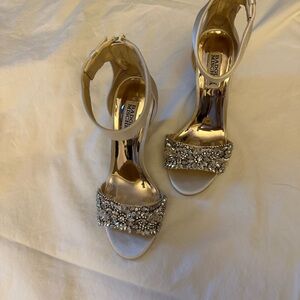 Badgley Mischa embellished wedges